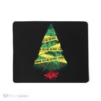 Serial Killer Christmas Tree Crime Scene True Crime Mousepad thumb 0