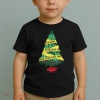 Serial Killer Christmas Tree Crime Scene True Crime Toddler T-Shirt thumb 2