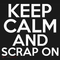 Scrapbook Keep Calm And Scrap On I Do Crafts Scrapbooking Gift Women's Hoodie thumb 2