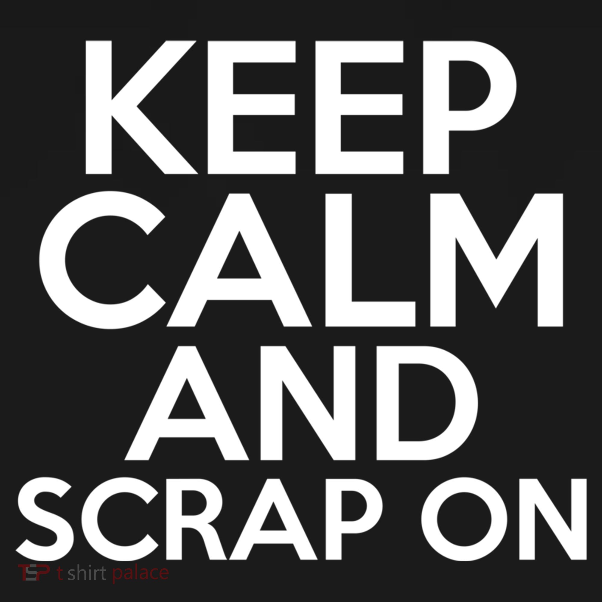 Scrapbook Keep Calm And Scrap On I Do Crafts Scrapbooking Gift Women's Hoodie
