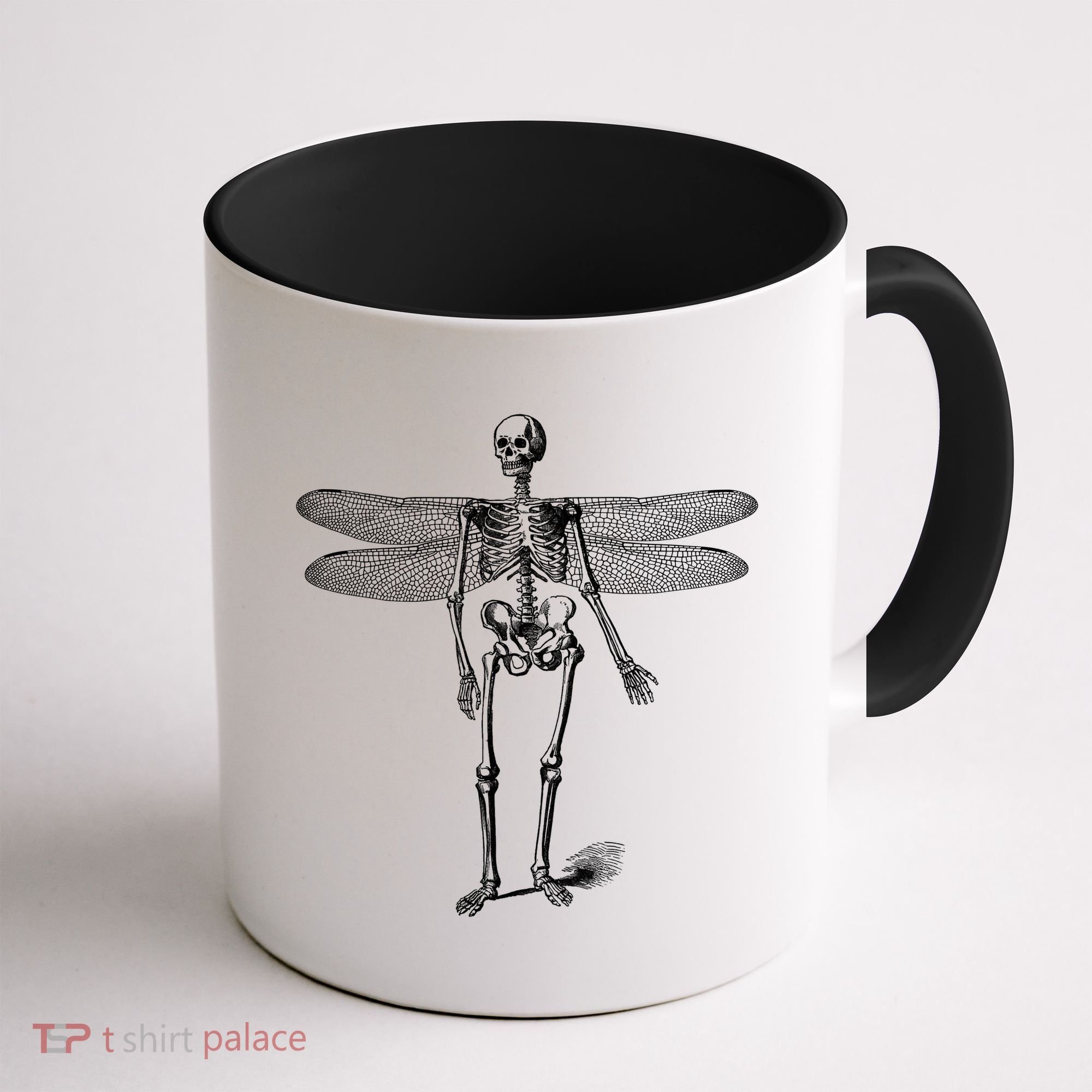 Skeleton Fairy Grunge Coffee Mug