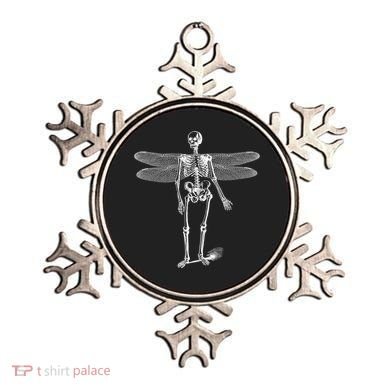 Skeleton Fairy Grunge Ornament