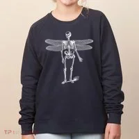 Skeleton Fairy Grunge Women's Sweatshirt thumb 0