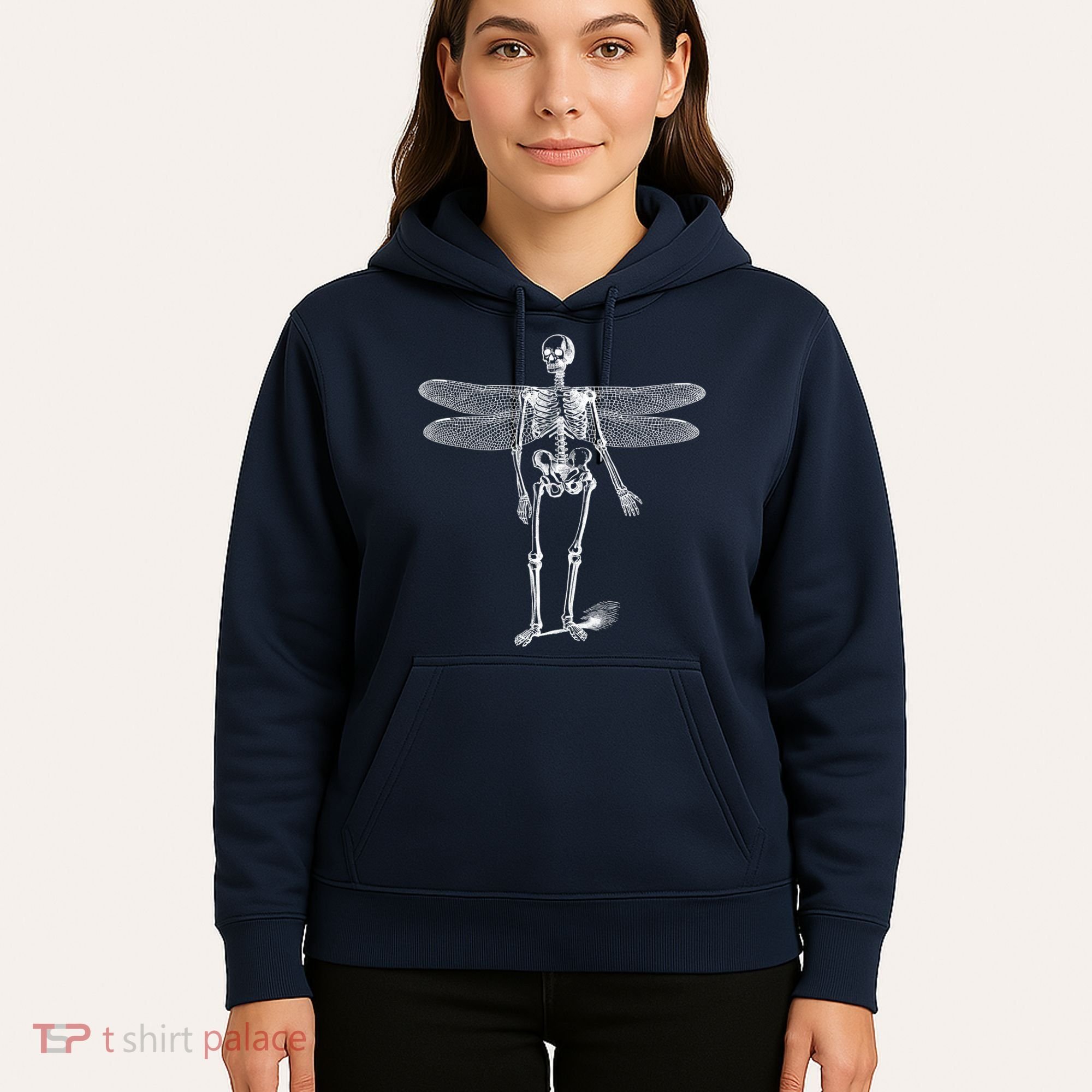 Skeleton Fairy Grunge Hoodie