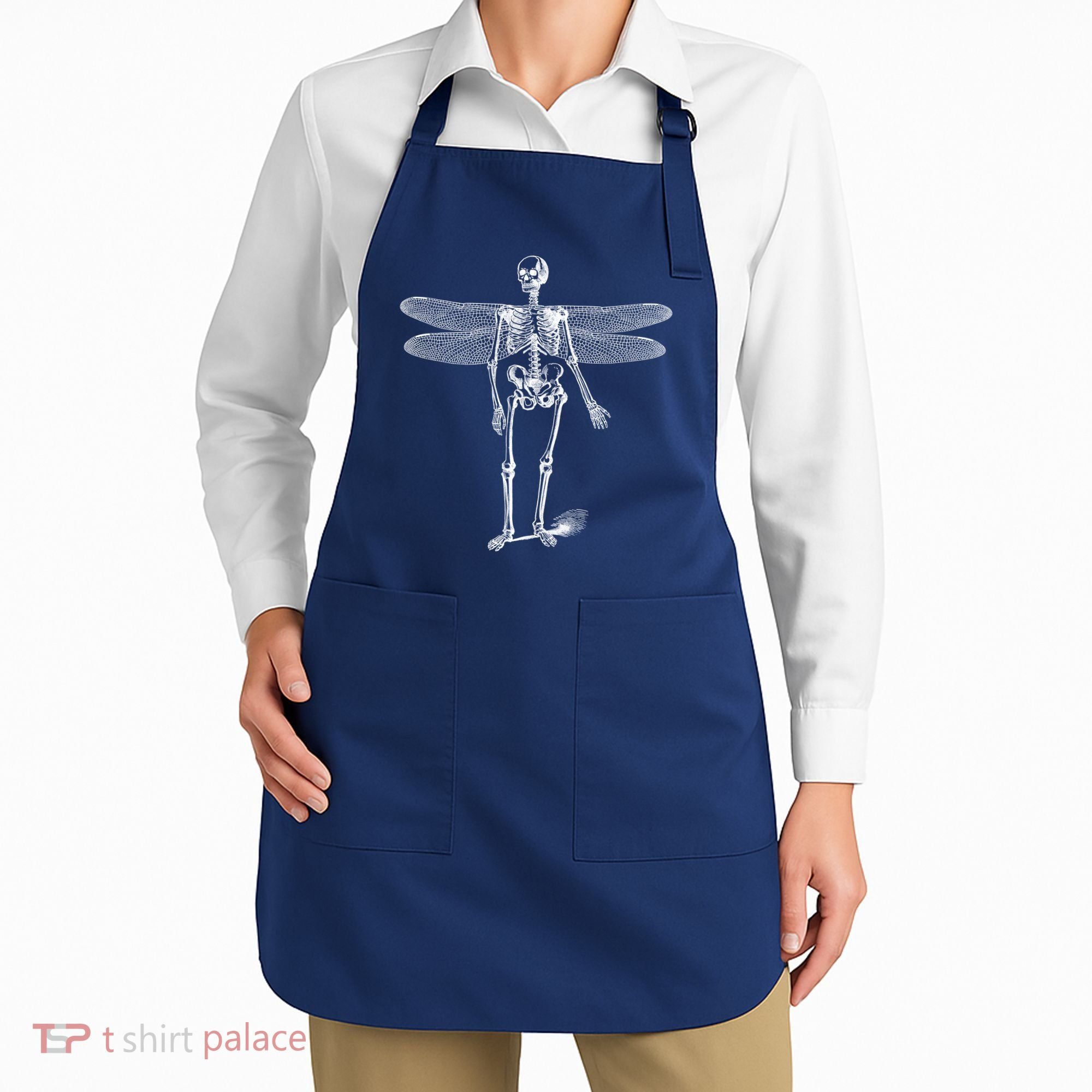 Skeleton Fairy Grunge Apron