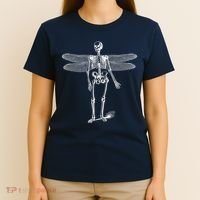 Skeleton Fairy Grunge T-Shirt thumb 4