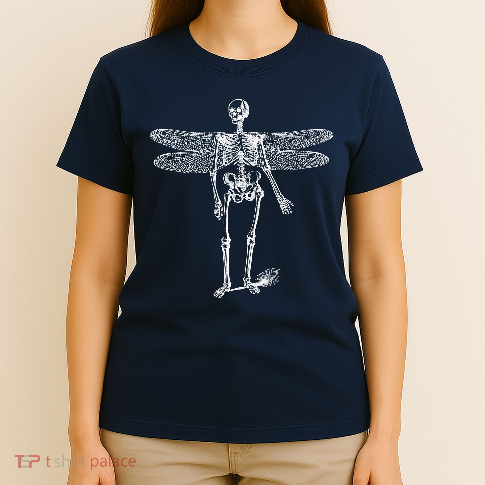 Skeleton Fairy Grunge T-Shirt