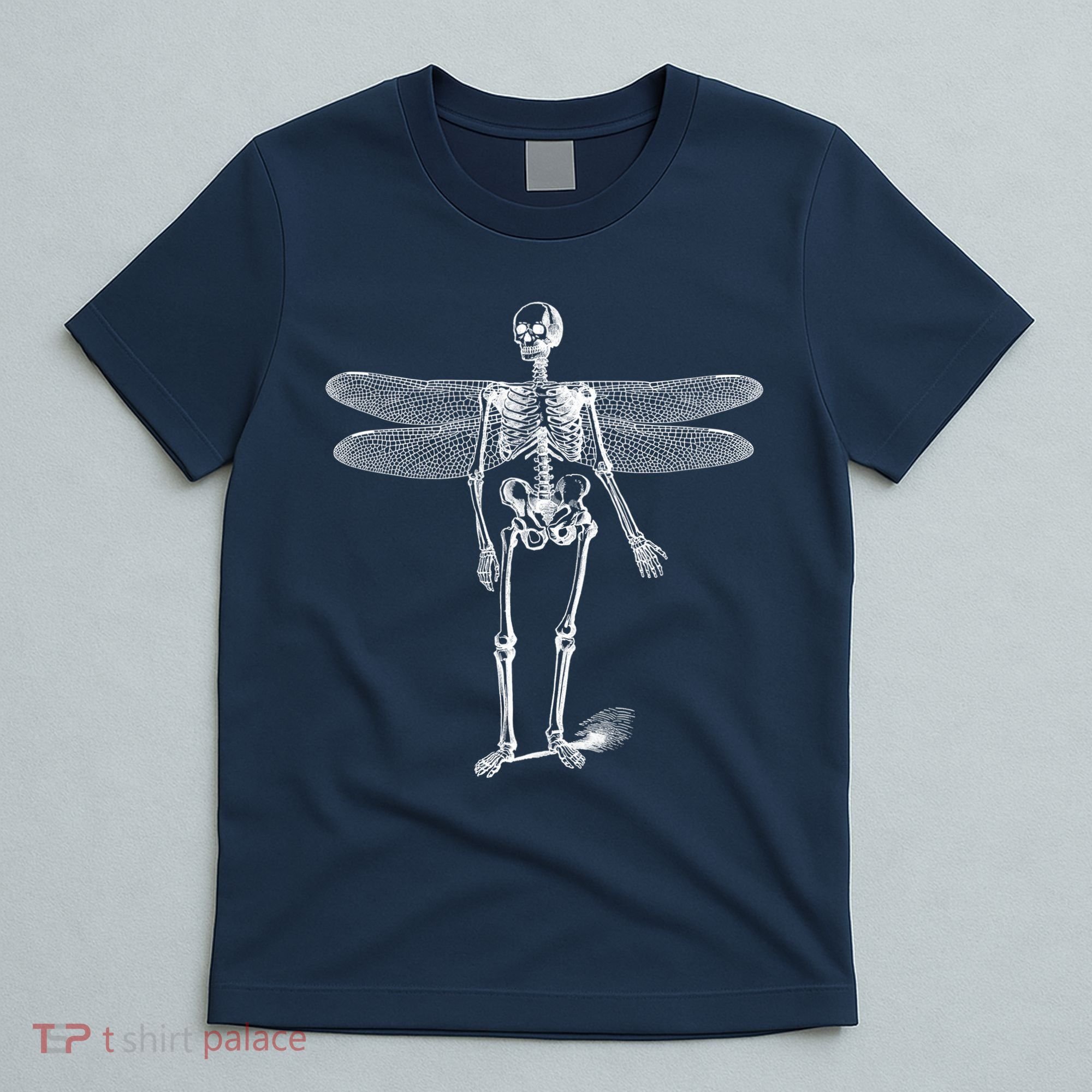 Skeleton Fairy Grunge T-Shirt