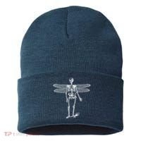 Skeleton Fairy Grunge Sustainable Knit Beanie thumb 0