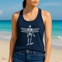 Skeleton Fairy Grunge Women's Tank Top thumb 2