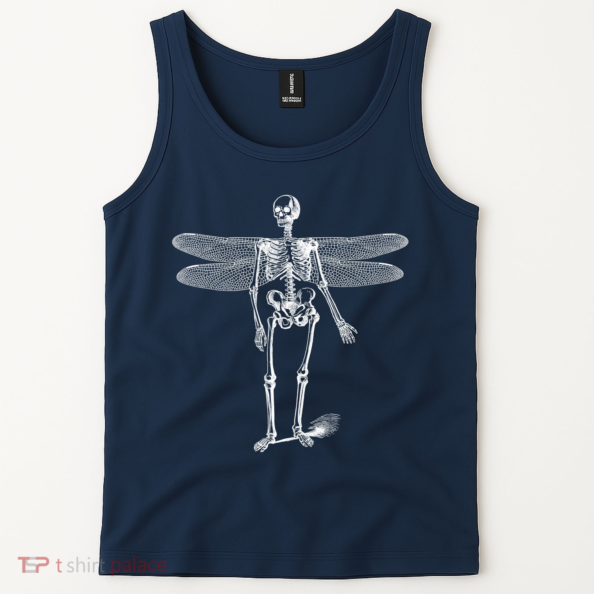 Skeleton Fairy Grunge Tank Top