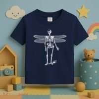 Skeleton Fairy Grunge Toddler T-Shirt thumb 3