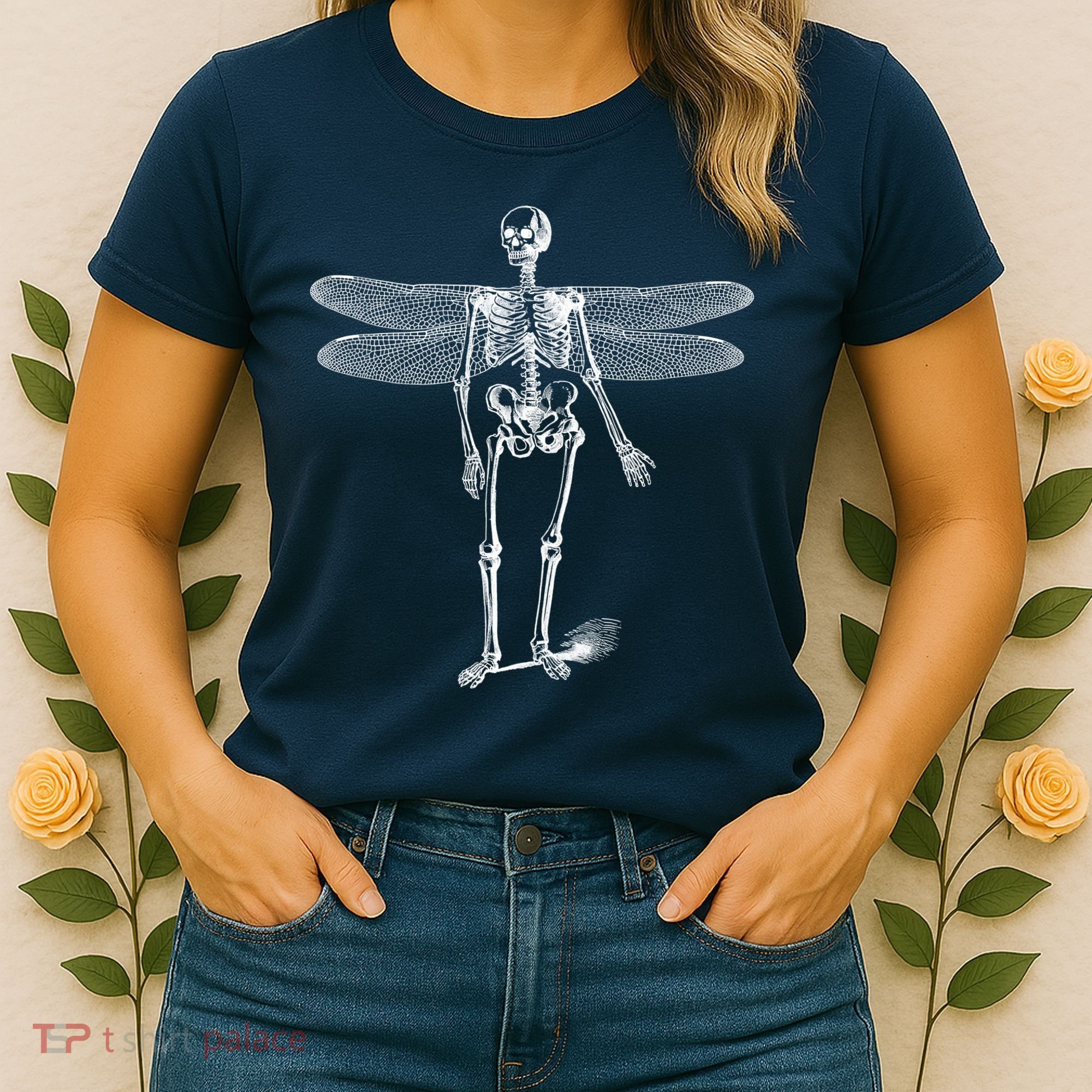 Skeleton Fairy Grunge Women's T-Shirt