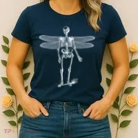 Skeleton Fairy Grunge Women's T-Shirt thumb 2