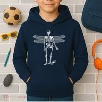 Skeleton Fairy Grunge Kids Hoodie thumb 2