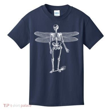 Skeleton Fairy Grunge Kids T-Shirt