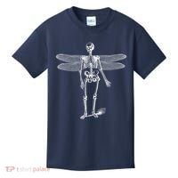 Skeleton Fairy Grunge Kids T-Shirt thumb 0