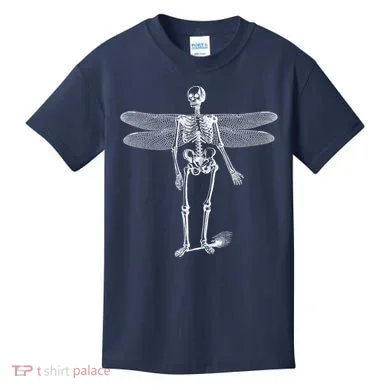 Skeleton Fairy Grunge Kids T-Shirt