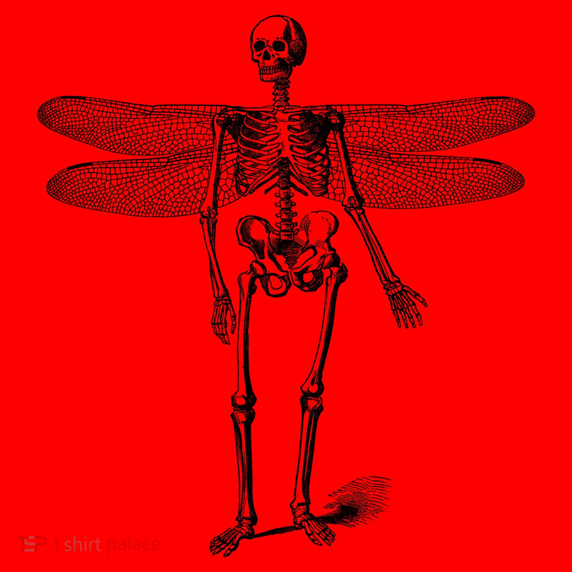 Skeleton Fairy Grunge Santa Hat