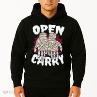 Skeleton Open Carry Boxing Hoodie thumb 2