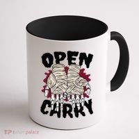 Skeleton Open Carry Boxing Coffee Mug thumb 1