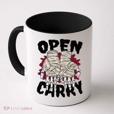 Skeleton Open Carry Boxing Coffee Mug
