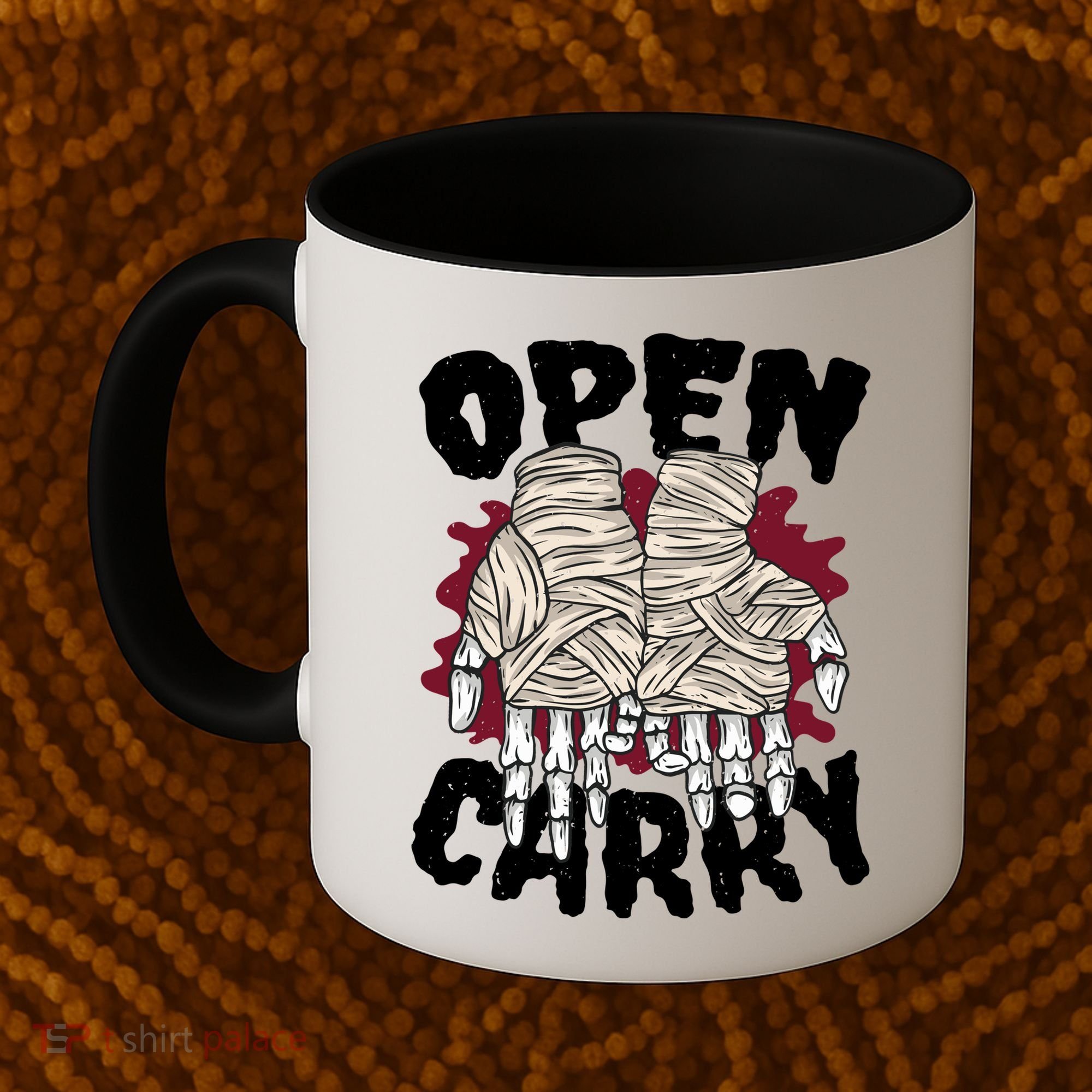 Skeleton Open Carry Boxing Coffee Mug
