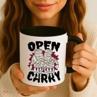 Skeleton Open Carry Boxing Coffee Mug thumb 3