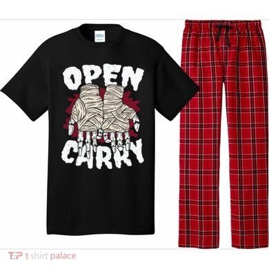 Skeleton Open Carry Boxing Pajama Set