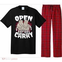 Skeleton Open Carry Boxing Pajama Set thumb 0