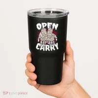 Skeleton Open Carry Boxing Tumbler thumb 2