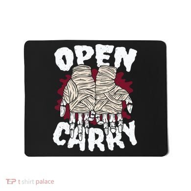 Skeleton Open Carry Boxing Mousepad