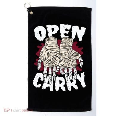 Skeleton Open Carry Boxing Golf Towel
