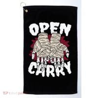 Skeleton Open Carry Boxing Golf Towel thumb 0