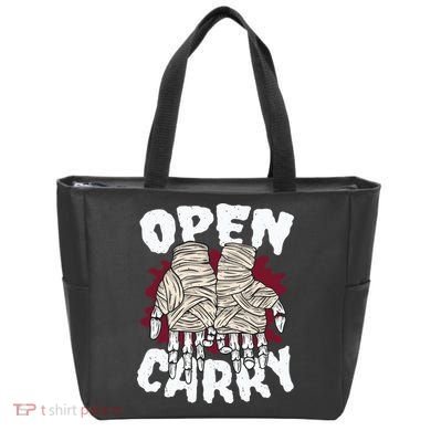 Skeleton Open Carry Boxing Tote Bag