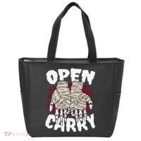 Skeleton Open Carry Boxing Tote Bag thumb 0