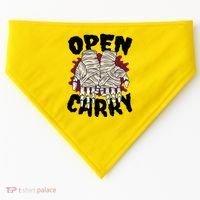Skeleton Open Carry Boxing USA-Made Doggie Bandana thumb 0