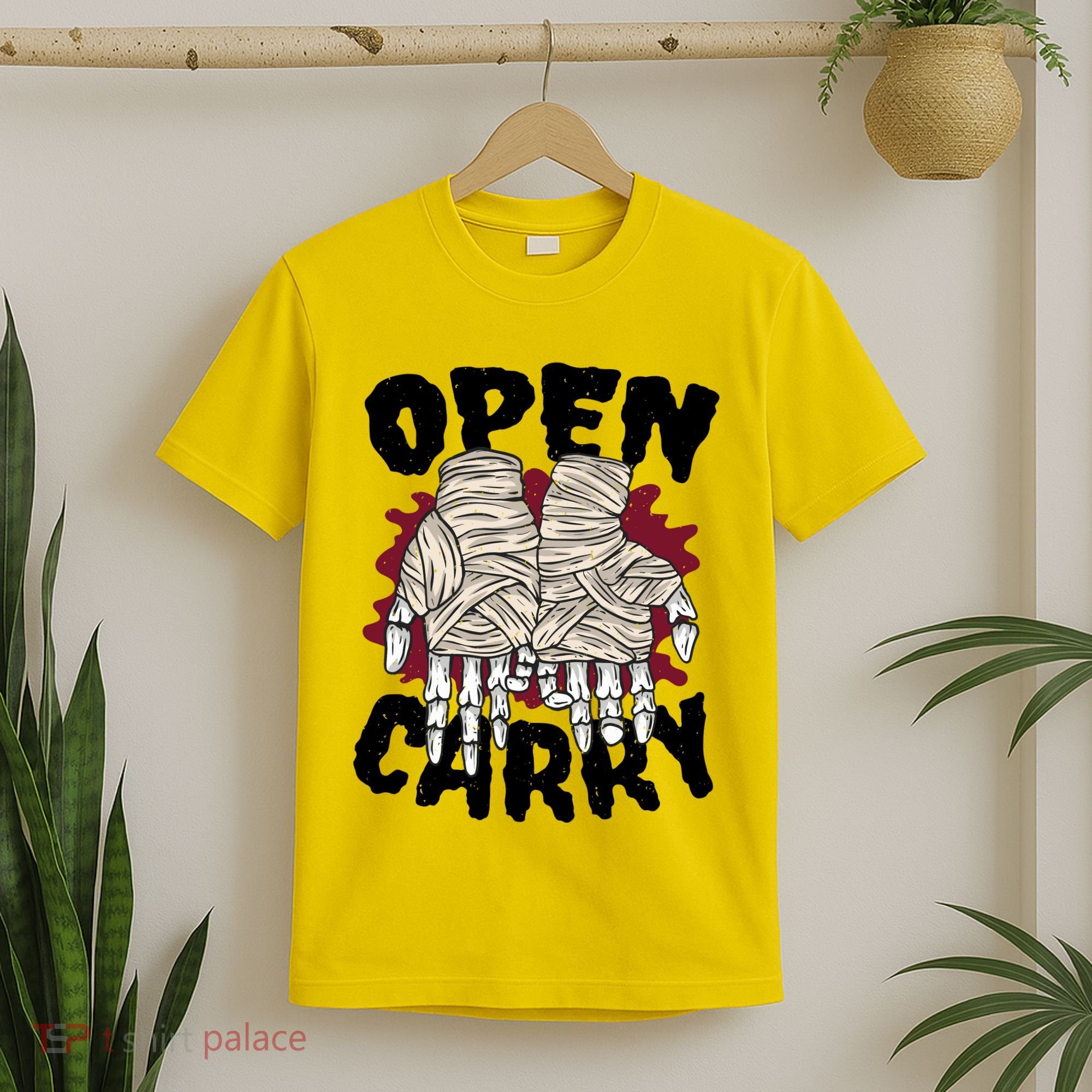 Skeleton Open Carry Boxing T-Shirt