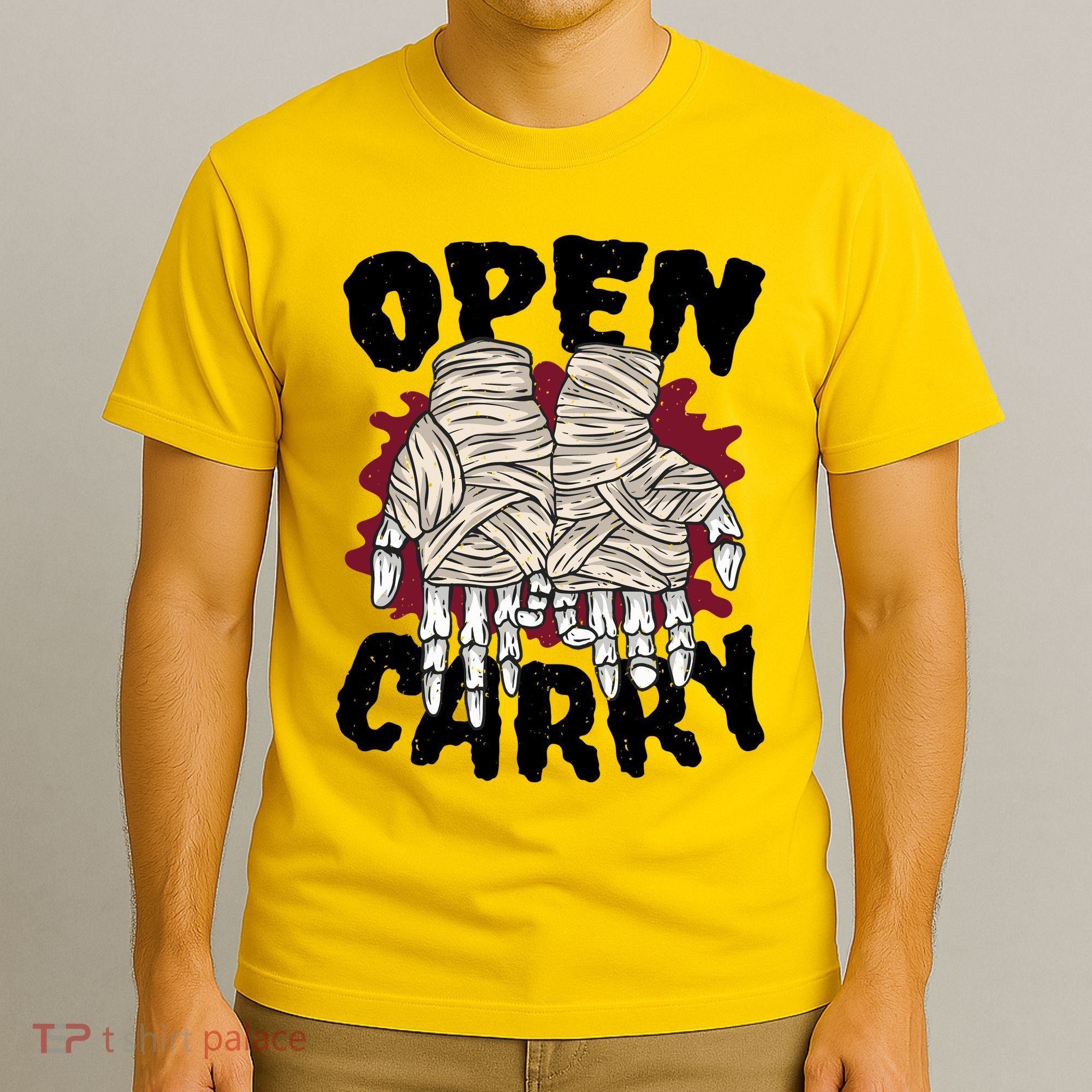 Skeleton Open Carry Boxing T-Shirt