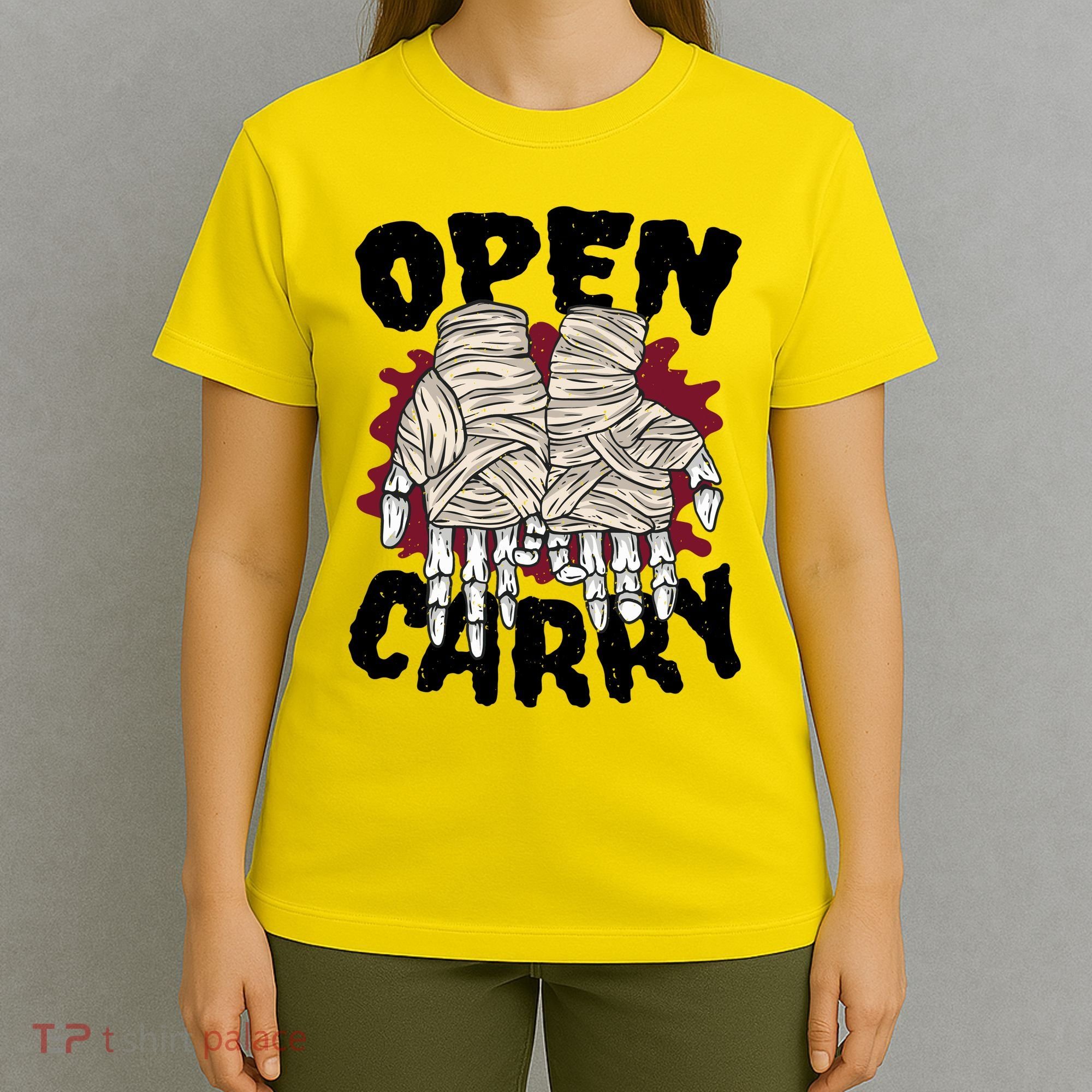 Skeleton Open Carry Boxing T-Shirt