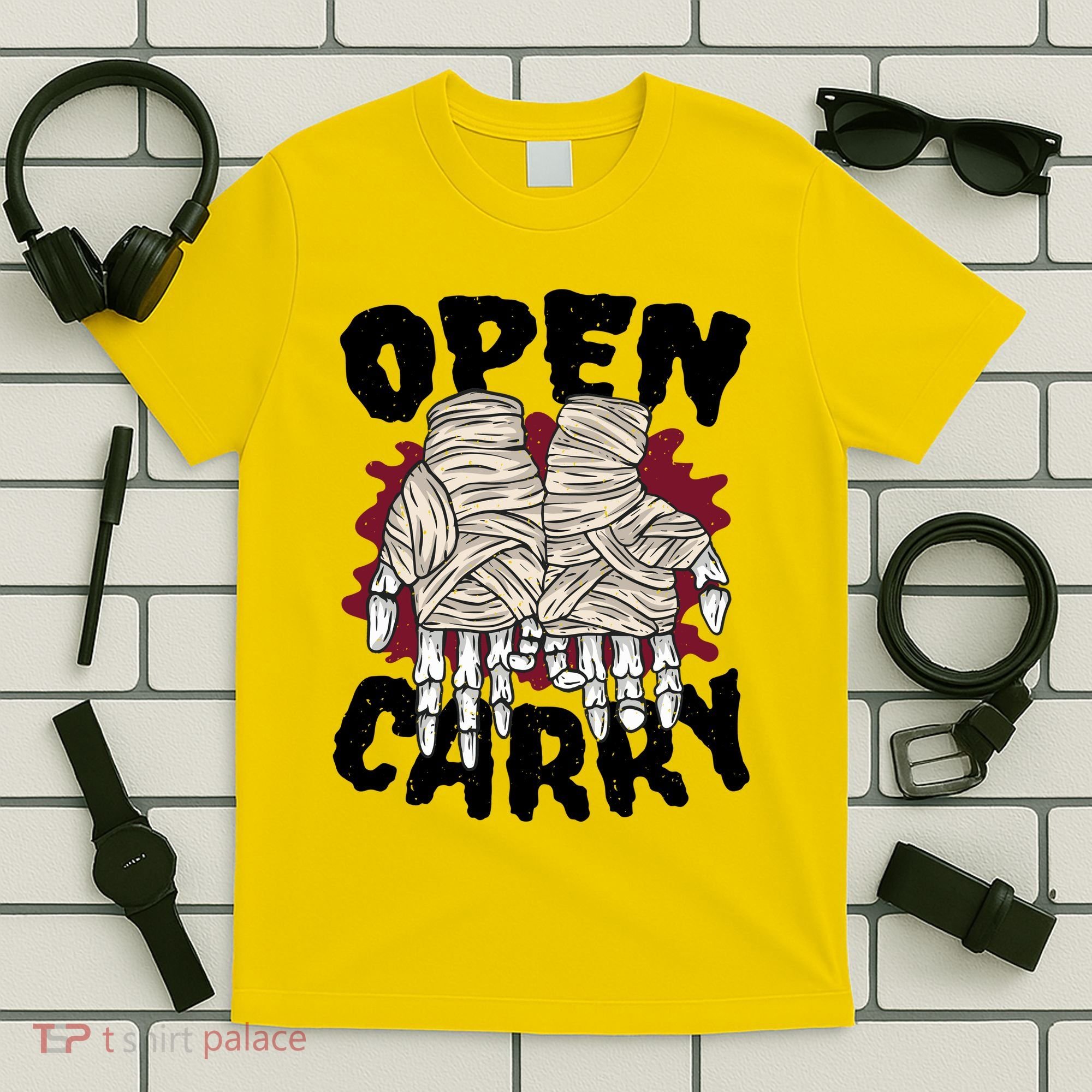 Skeleton Open Carry Boxing T-Shirt