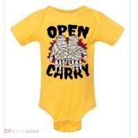 Skeleton Open Carry Boxing Baby Bodysuit thumb 0