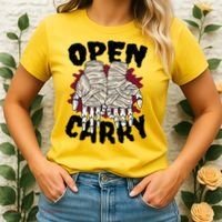 Skeleton Open Carry Boxing Women's T-Shirt thumb 2