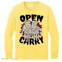 Skeleton Open Carry Boxing Kids Long Sleeve Shirt thumb 0