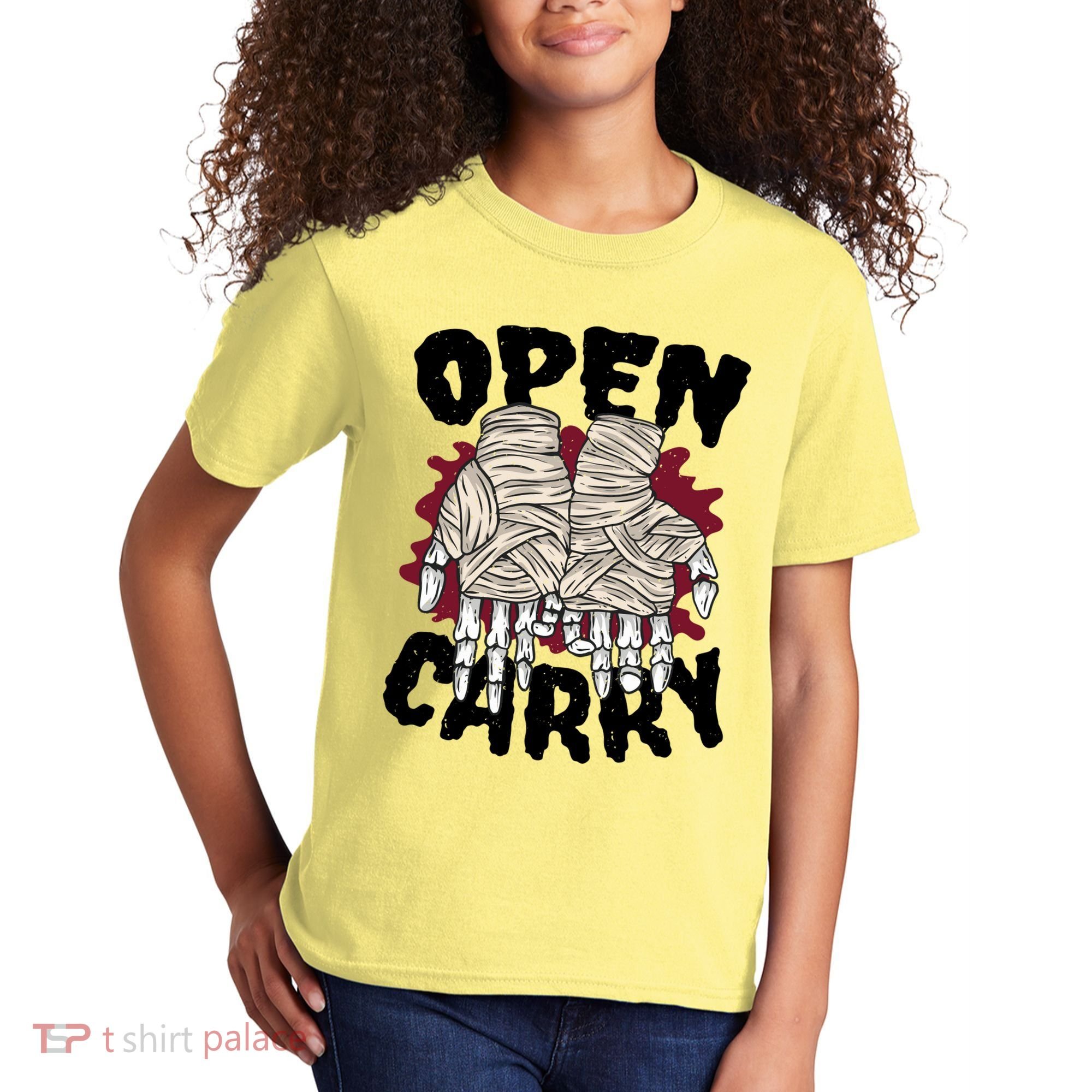 Skeleton Open Carry Boxing Kids T-Shirt