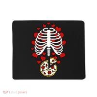 Skeleton Pizza Rib Cage X-Ray Mousepad thumb 0