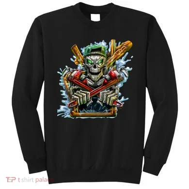 Skeleton Plumber Sweatshirt