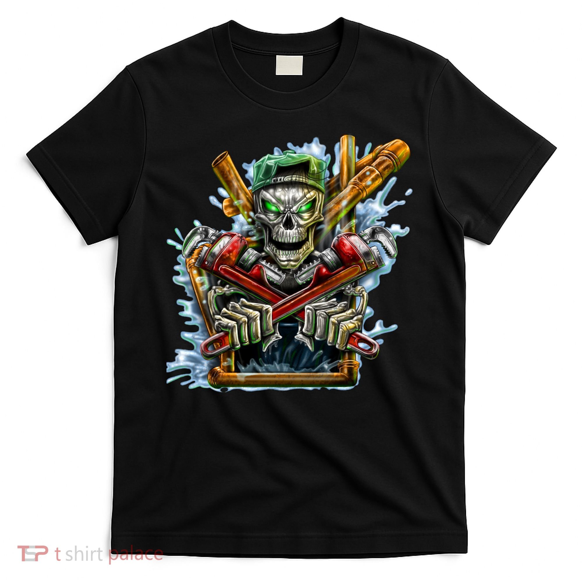 Skeleton Plumber T-Shirt