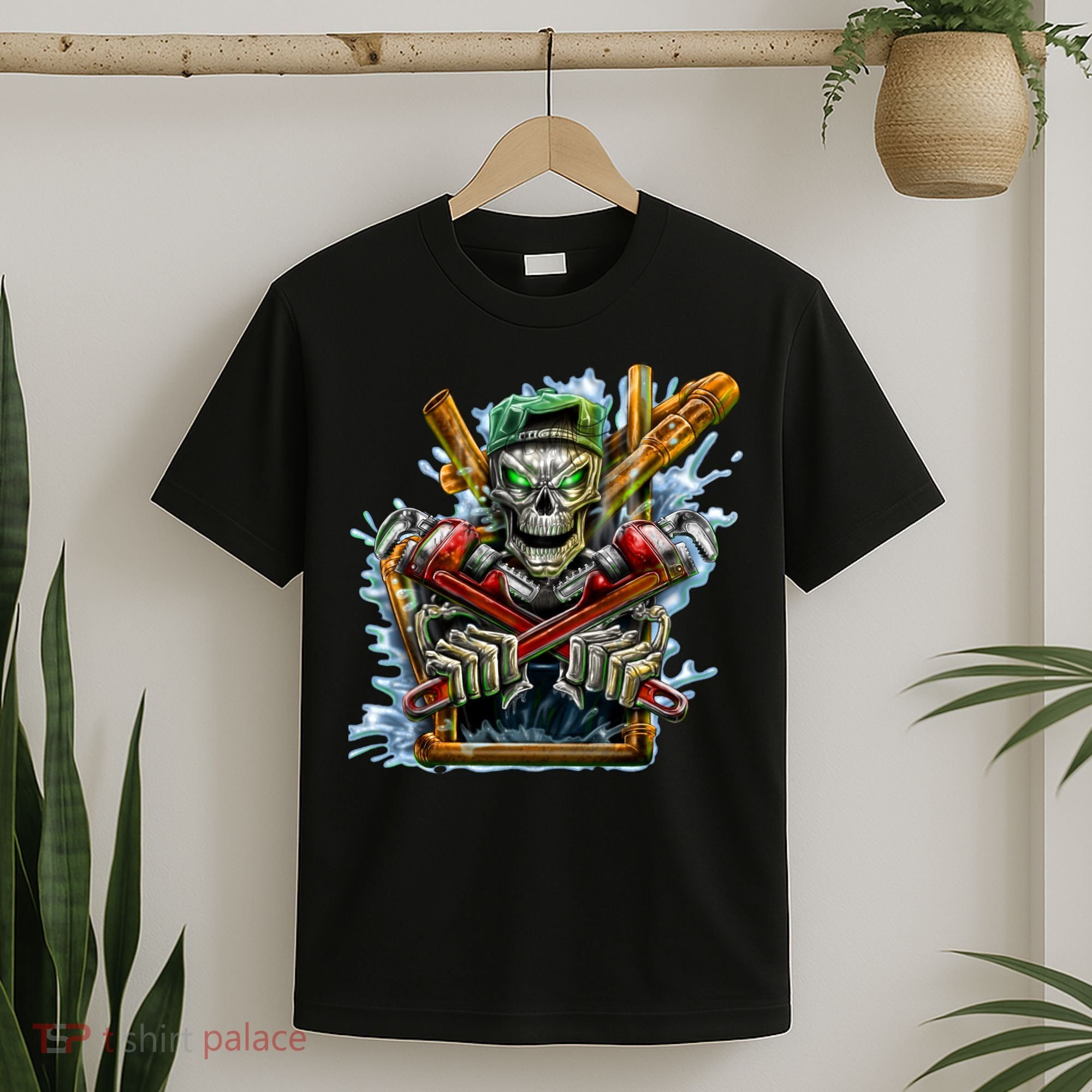 Skeleton Plumber T-Shirt