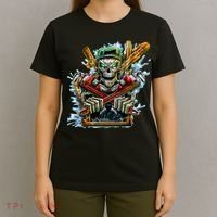 Skeleton Plumber T-Shirt thumb 4